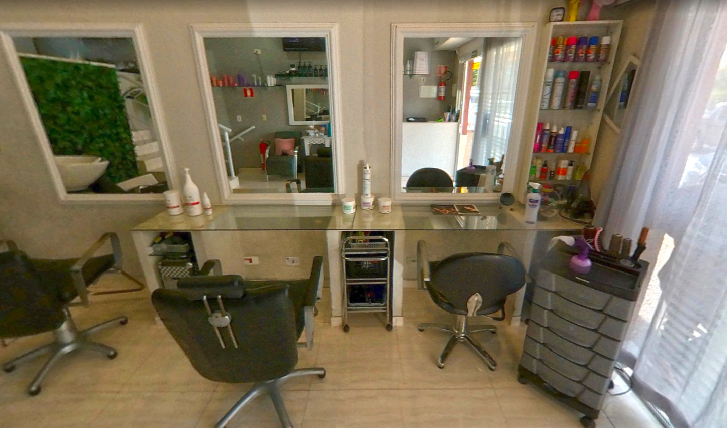 Fachada do Salão Rara